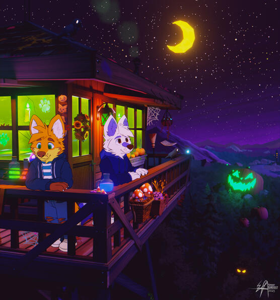 Tower View (Halloween)