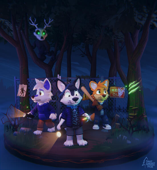 YCH : Forest Monster $70 ( 1 - 4 Characters)
